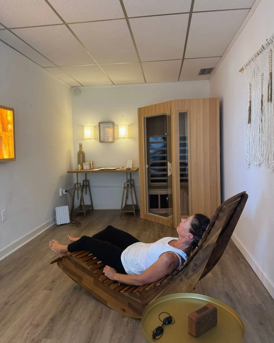 We love hearing how the ritual room lands in real life. Here&rsquo;s Katherine sharing her experience&hellip;

"I go to the ritual room to disappear into myself. I use the warmth of the sauna to hold me while the red light invites me to close my