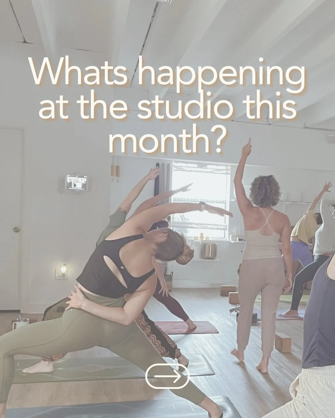 Swipe to check out some of the events happening this month✨