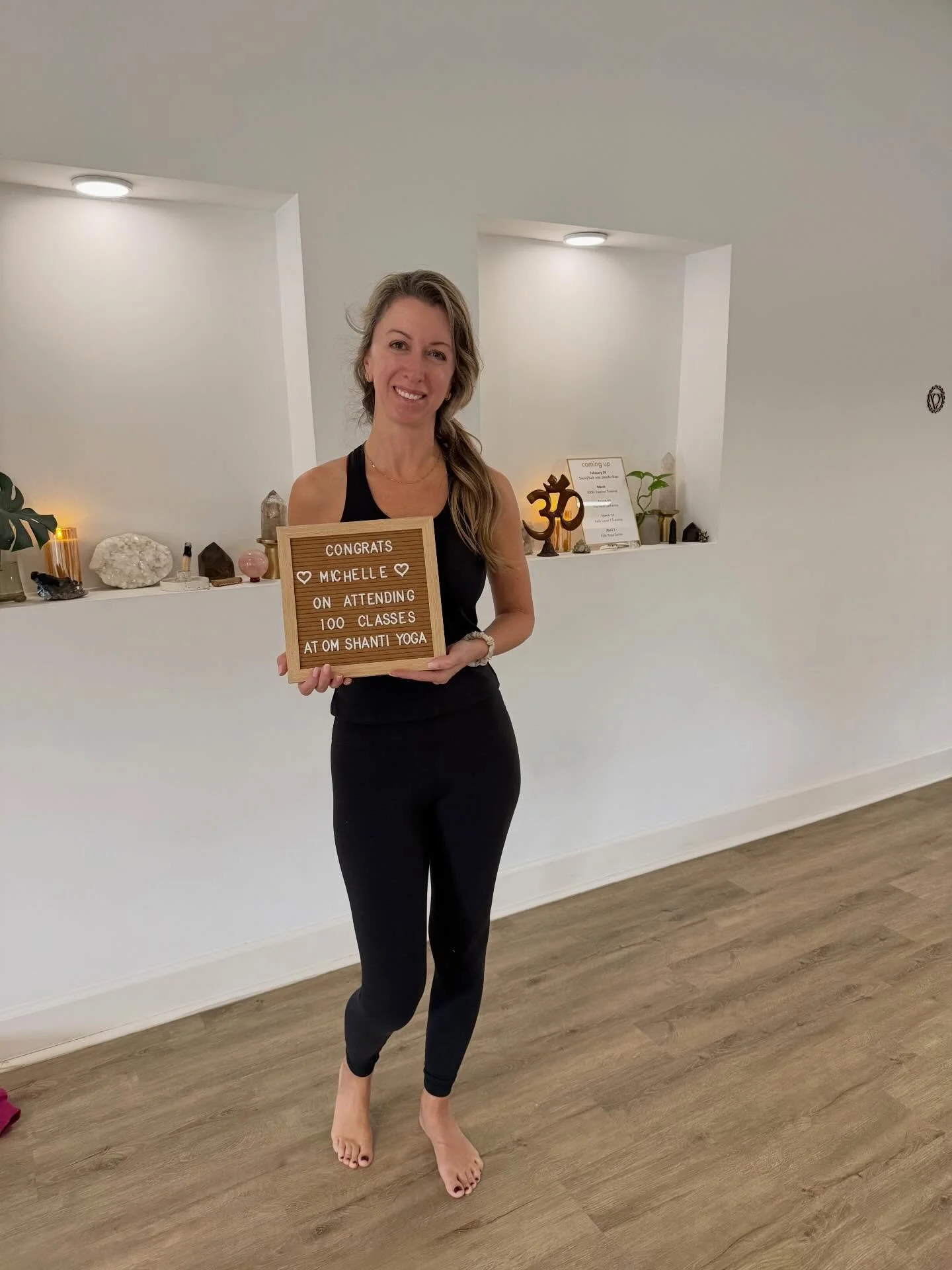 Congratulations to Michelle, Meg, + Jeff for attending up to 300 classes with us!

We celebrate those who keep returning.

Showing up again and again isn&rsquo;t always easy but, each time you roll out your mat, take a breath, and begin&mdash;that co