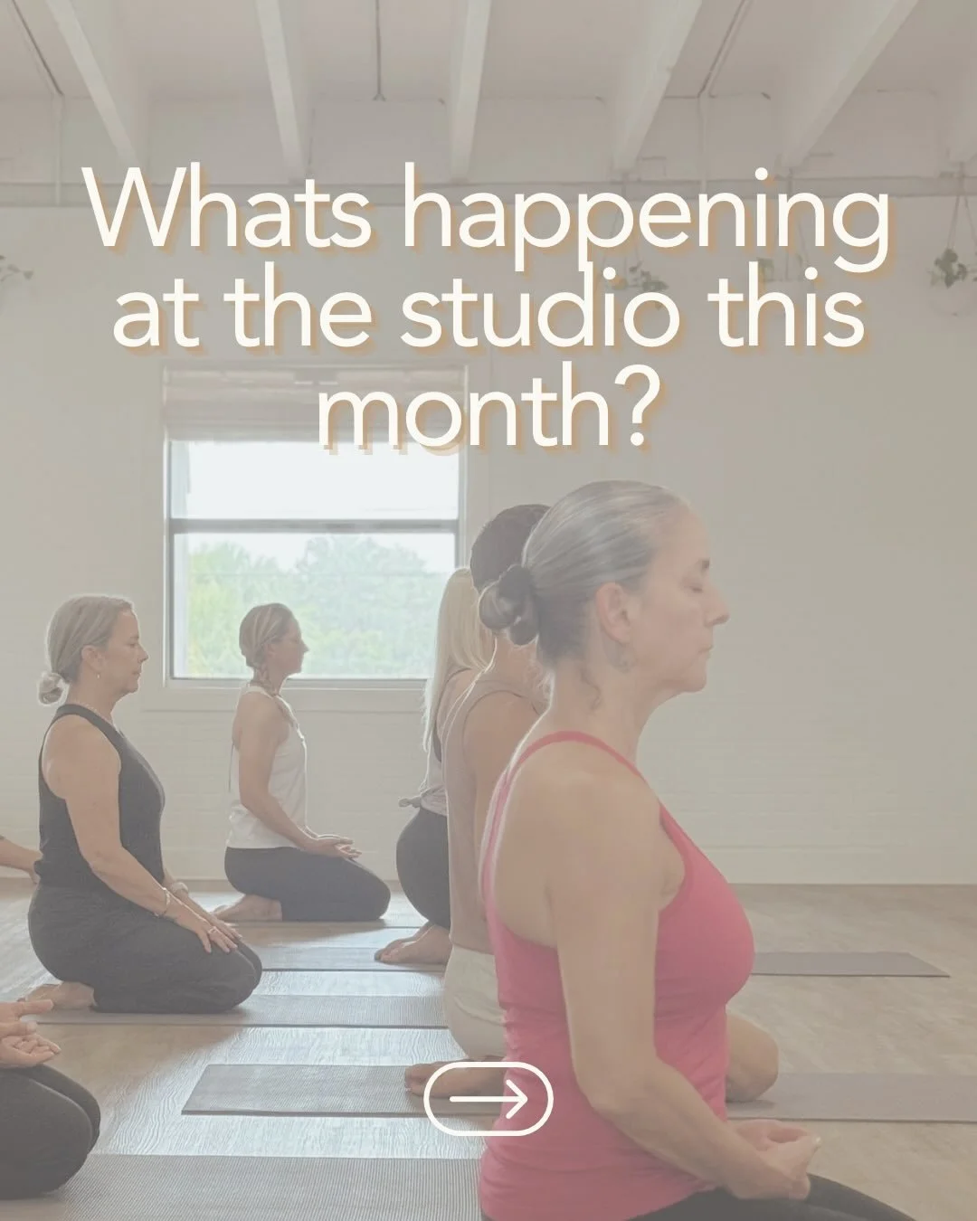 Scroll to explore the events happening at the studio this month!🤩

This includes the last reiki gathering of the season💫

The afterglow with Rebecca💫

Intro to Ayurveda with Kiah💫