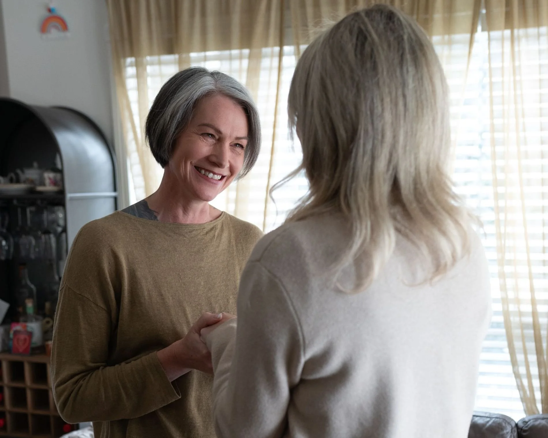 Emma Hull, trusted life coach for women, listening during a coaching conversation