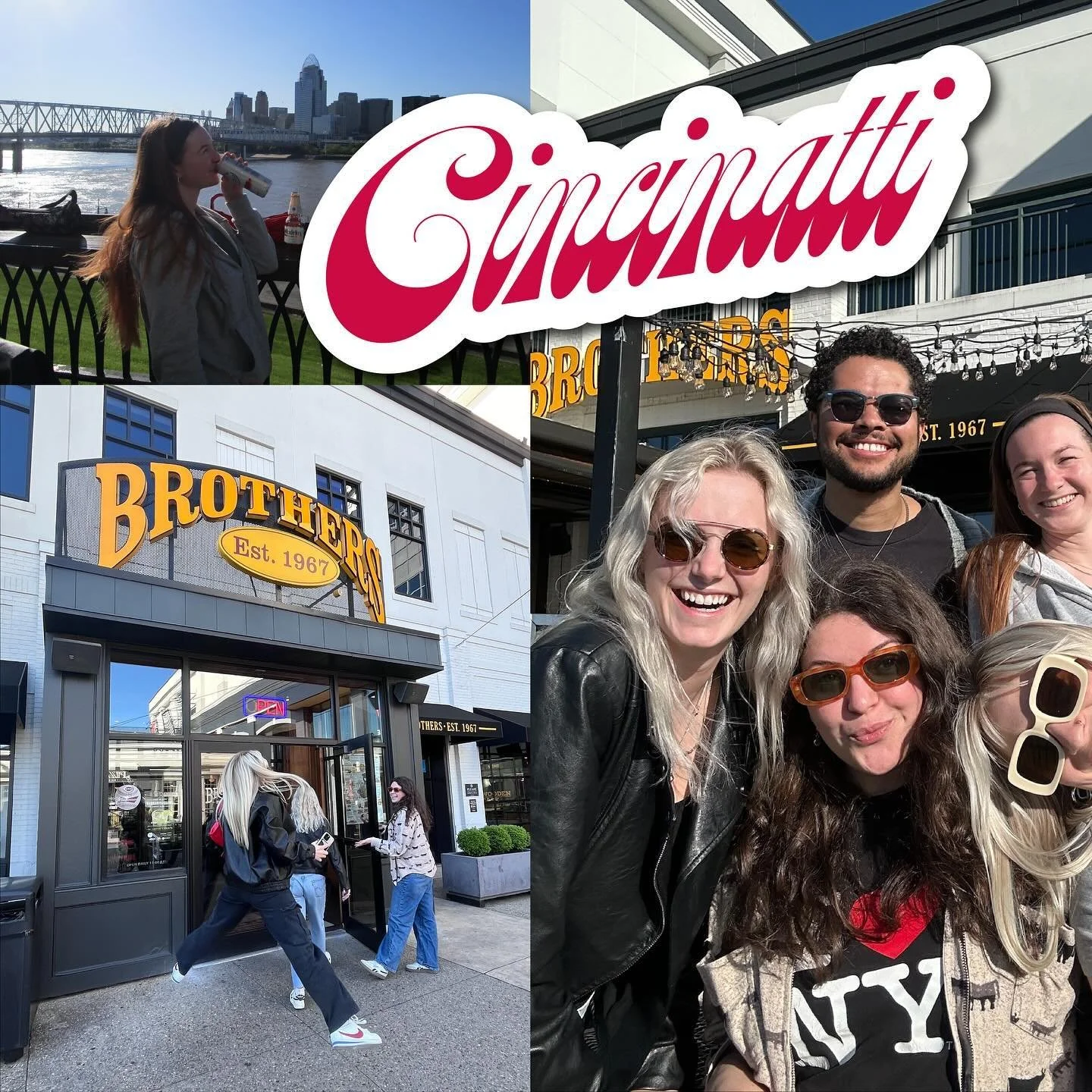 i went on an exotic vacation to cincinnati 🍸🦛💋