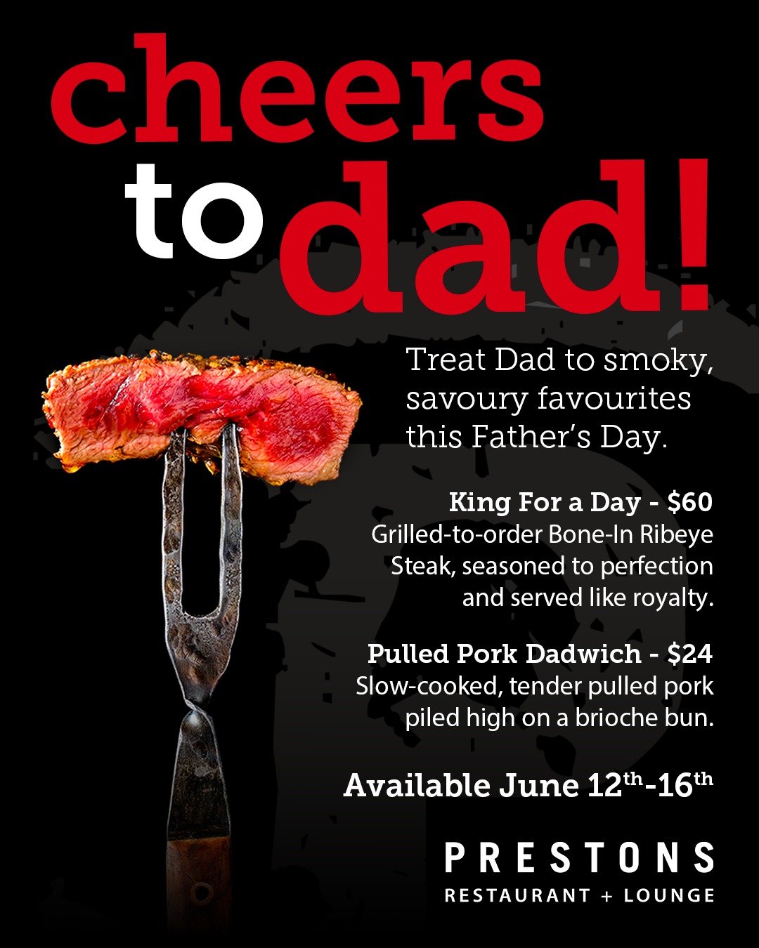 Special Day dedicated to fathers our there in the world! So special that we made it a week long for awesome deals