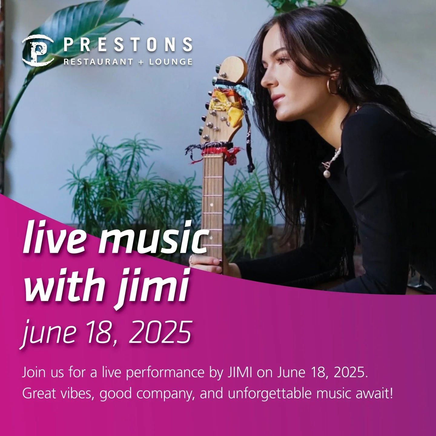 Live Music every Wednesday 6 pm to 9 pm