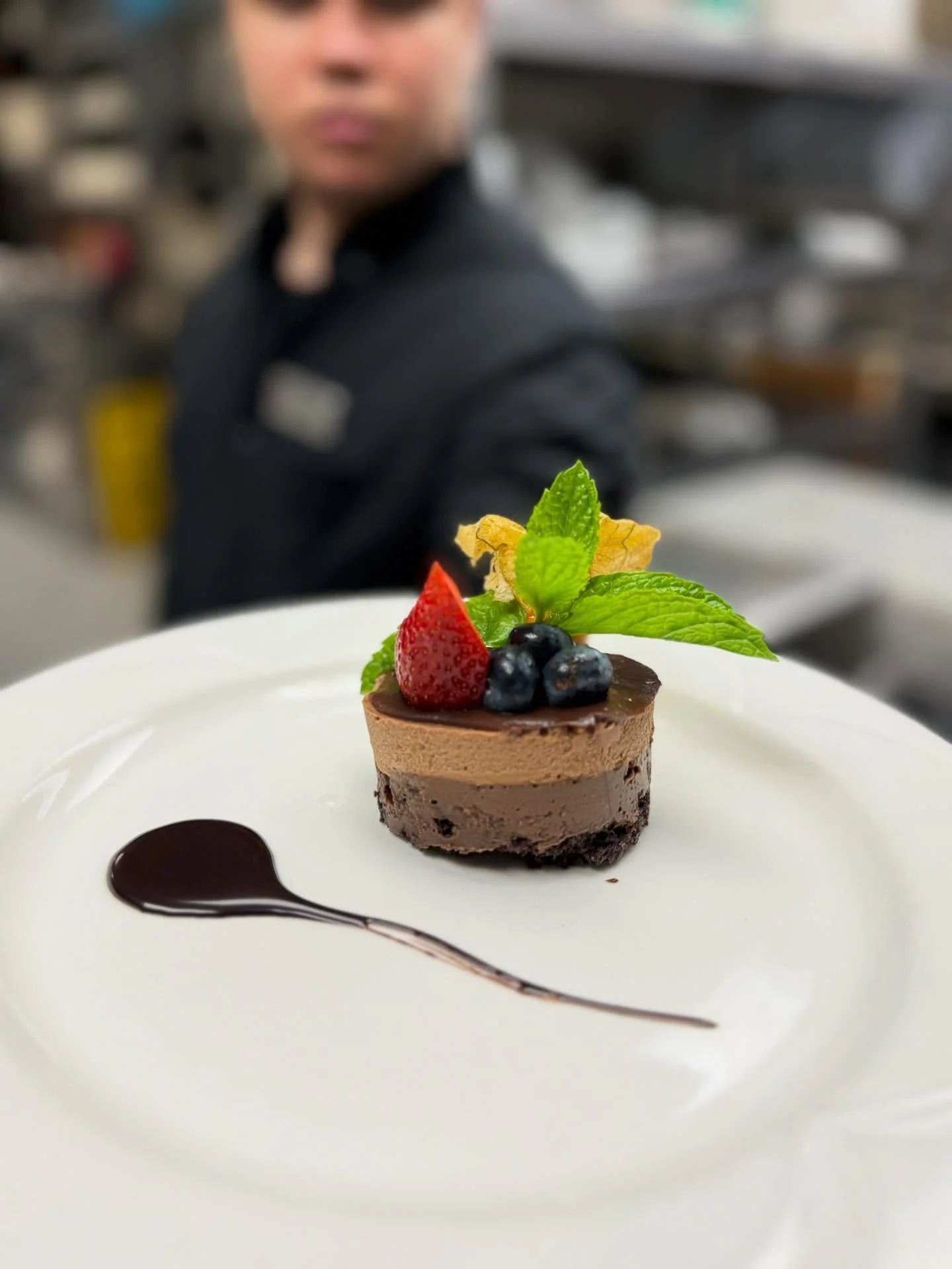 Gluten Free Chocolate mousse cheesecake