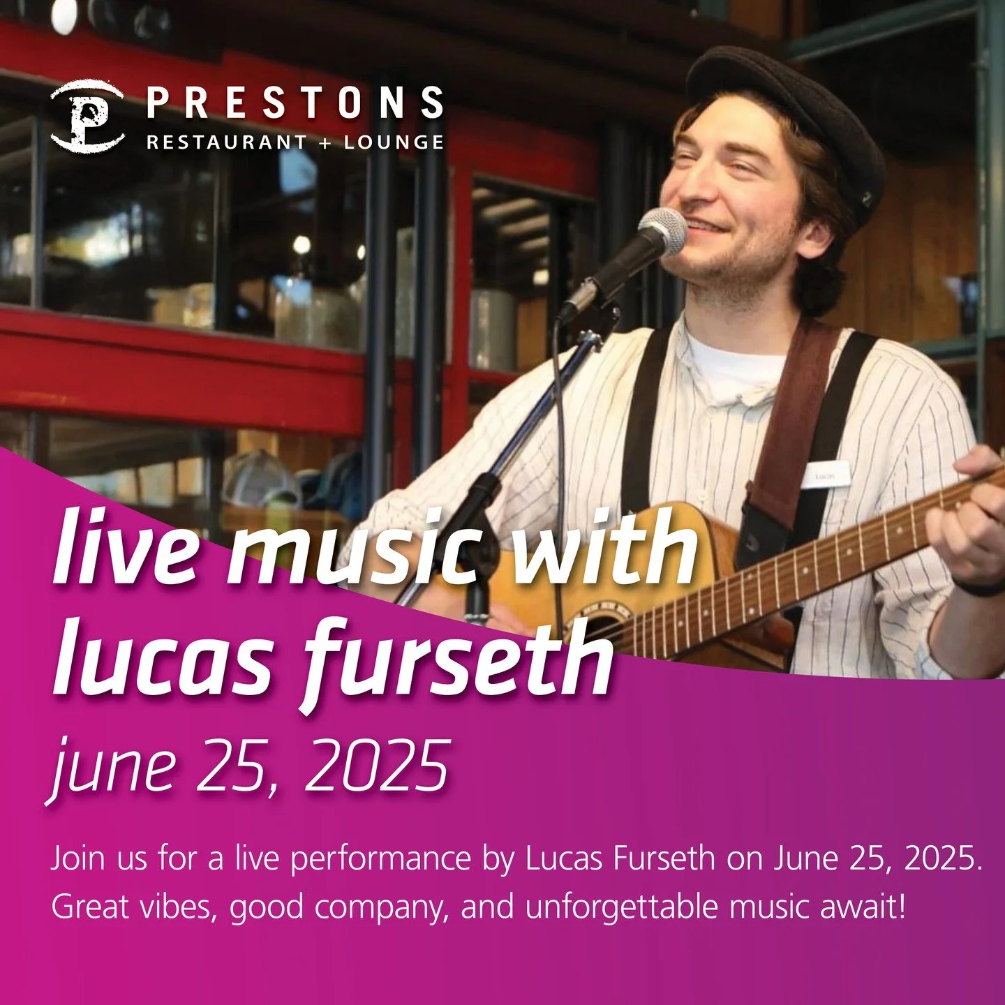 Live Music 6 pm to 9 pm every Wednesday