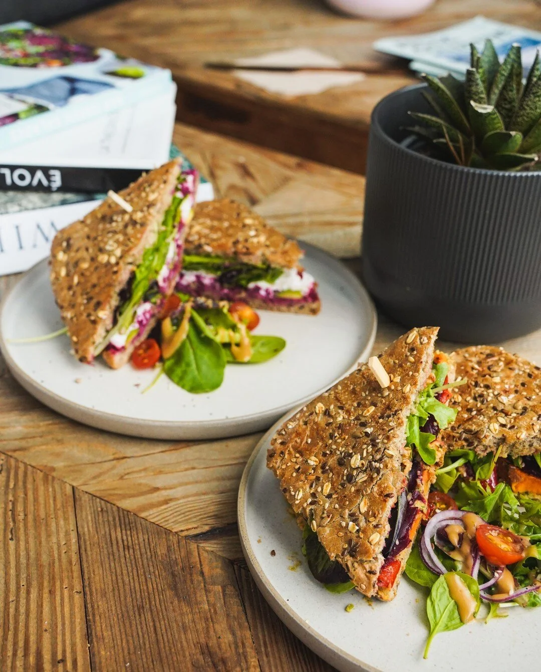 Get your taste buds ready for a healthy flavour explosion! Which natural goodness sandwich would you choose?