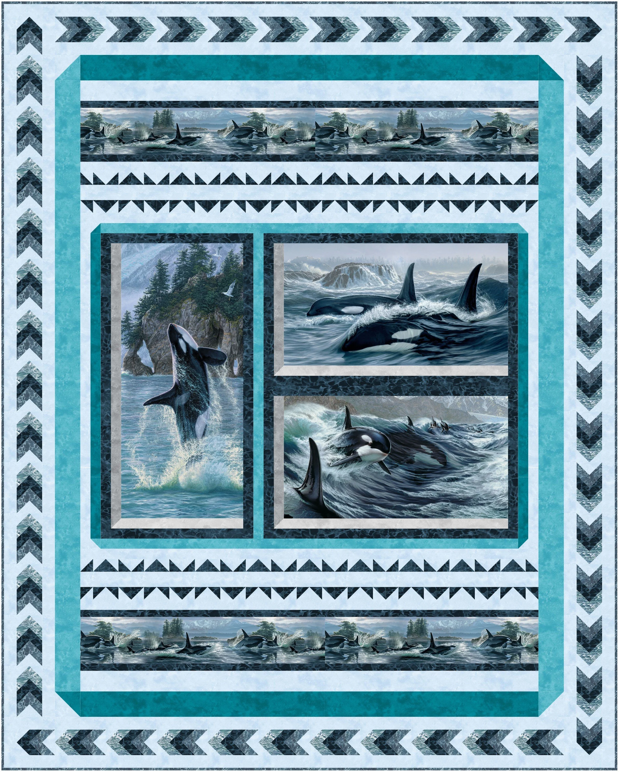 Ocean Expressions Quilt Pattern 