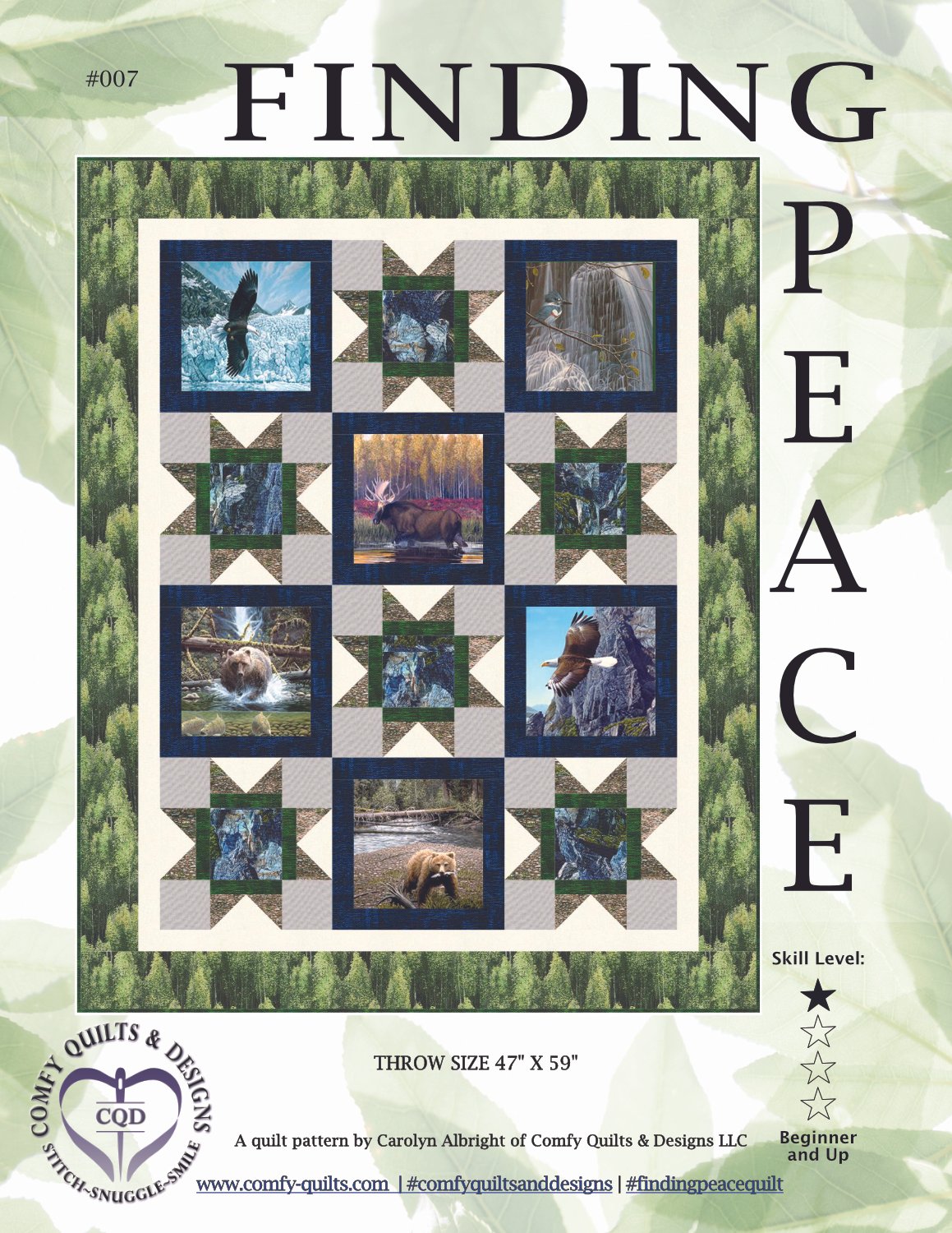Finding Peace Quilt Pattern - PDF