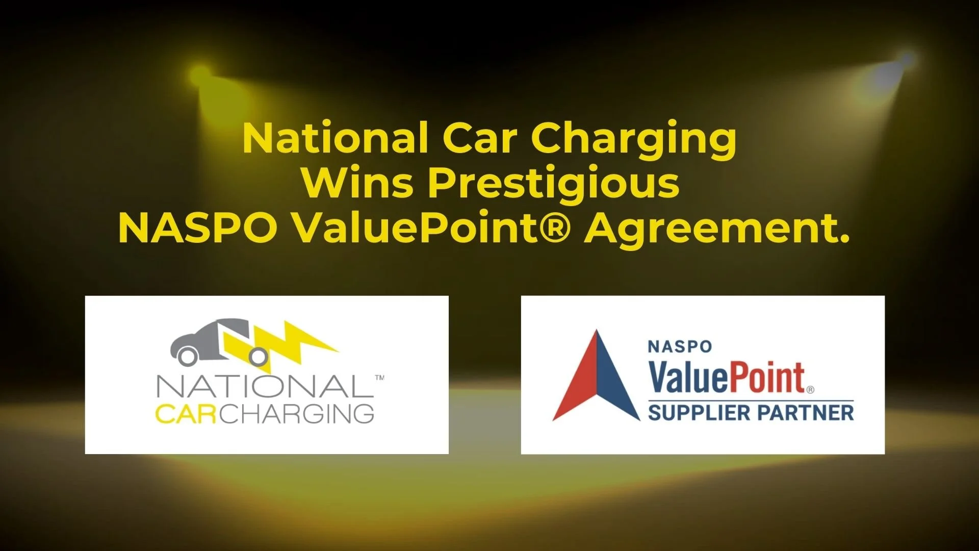 National Car Charging Wins Prestigious NASPO ValuePoint® Agreement. 