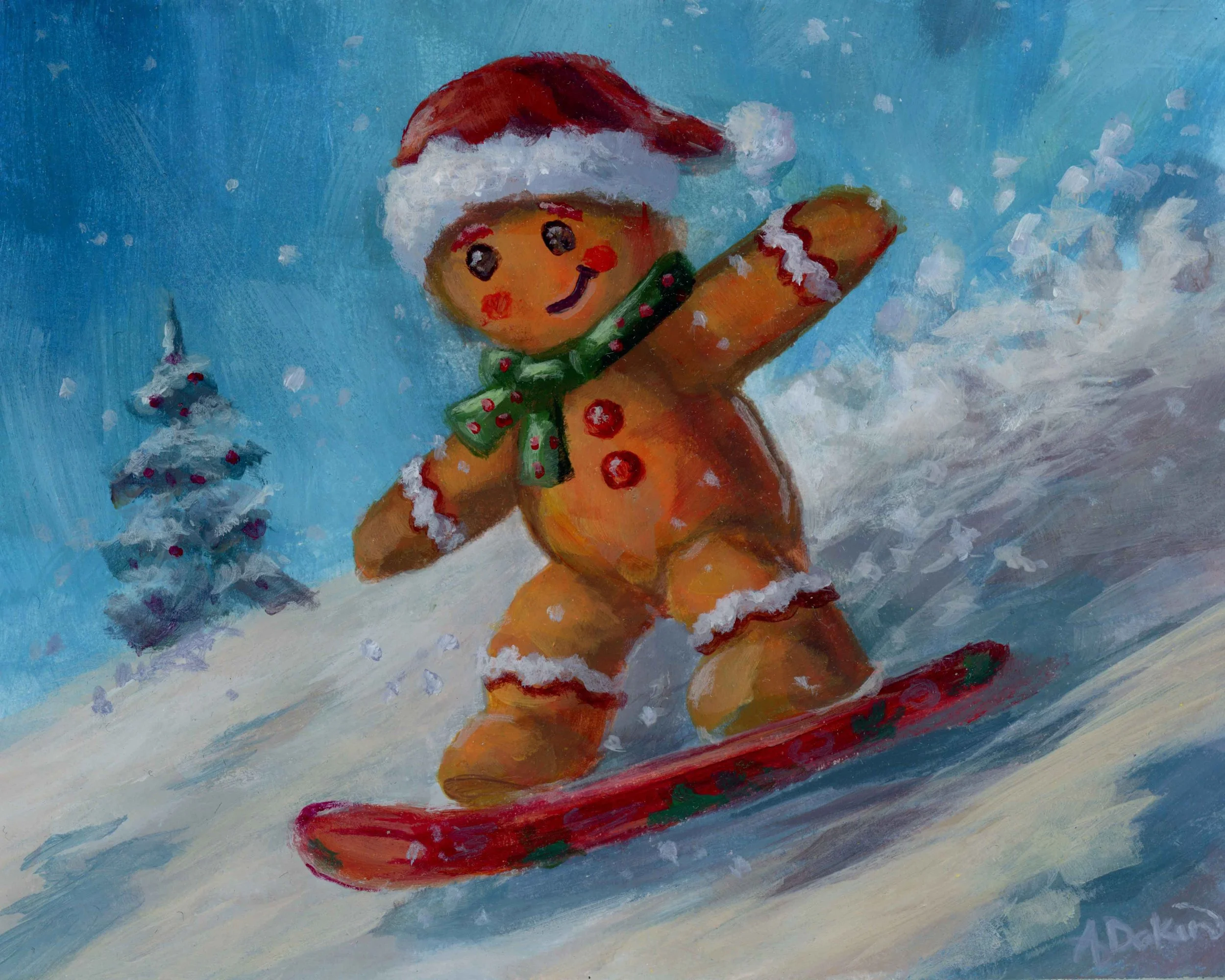 Holiday Painting to De-Stress and Inspire