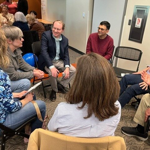 &quot;Candi-date&quot; forum post 2!

A big thank you to all the 10th Congressional district candidates who participated in yesterday's Speed Dating &quot;Candi-date&quot; Forum. And thanks also to everyone who came out to hear their ideas and have a