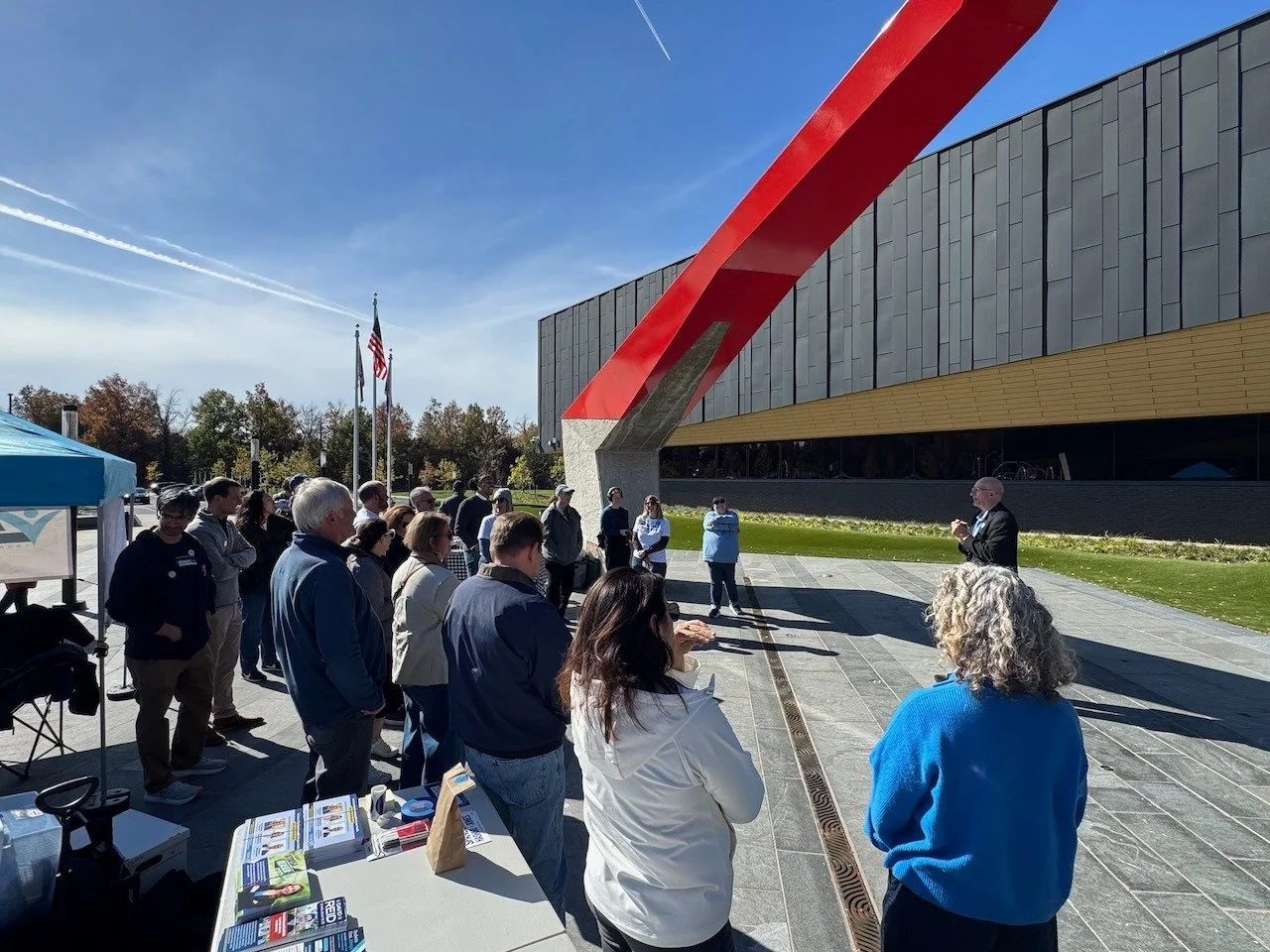 We were so lucky to have Pennsylvania's @malcolmkenyatta, Vice Chair of the DNC, join us at our Ashburn Early Voting Rally with Rep. Malcolm Kenyatta!  Virginia is fired up and ready to elect Democrats up and down the ballot, to show the world we do 