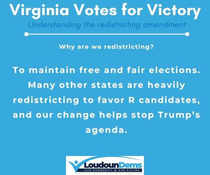 Free and fair elections are under threat. While we value our independent process, we can&rsquo;t stand by while MAGA-controlled states rig the map. This April 21st, a "YES" vote gives Virginia the power to level the playing field.

The Fact