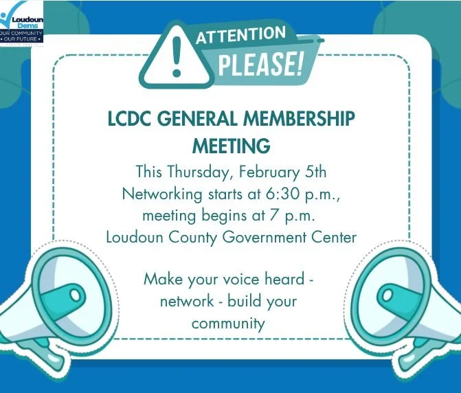 We can't wait to see you at our General Membership Meeting! Amplify your voice by staying involved!