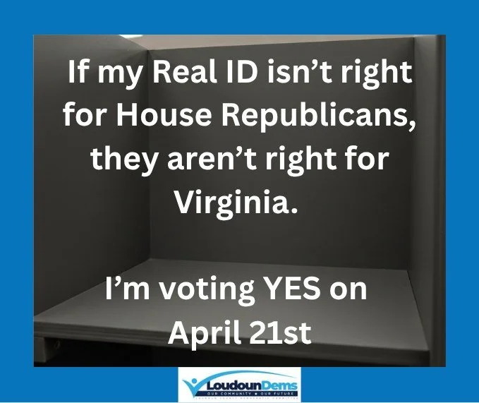 On February 11th House Republicans (including ALL five of Virginia's Republican House Reps) passed the SAVE Act - a bill that would block millions of Americans from the ballot box. By requiring in-person proof of citizenship (like a passport or birth