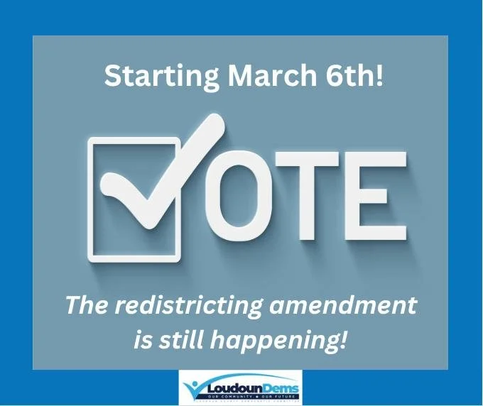 Redistricting litigation might be in the headlines, but registrars are ready to take your vote! The Loudoun County Office of Elections is moving forward with their final preparations for the Special Election on April 21, after receiving guidance from