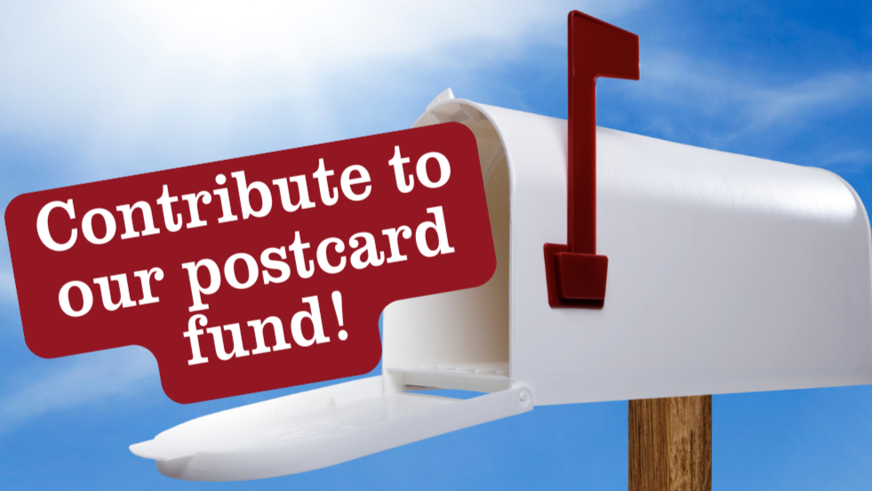 Help us reach Loudoun voters through postcards