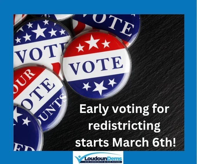 Redistricting litigation might be in the headlines, but registrars are ready to take your vote! The Loudoun County Office of Elections is moving forward with their final preparations for the Special Election on April 21, after receiving guidance from