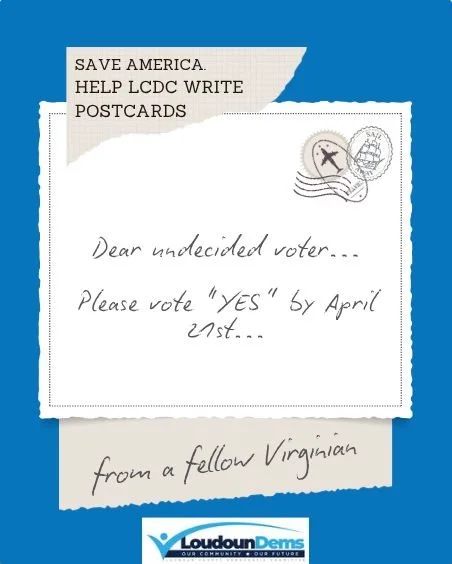 In a world of endless robocalls and 'ignore-able' digital ads, it helps to be different. Help us send a physical piece of community to a neighbor&rsquo;s mailbox. For a voter who might be confused or tired of the political noise, your handwritten not