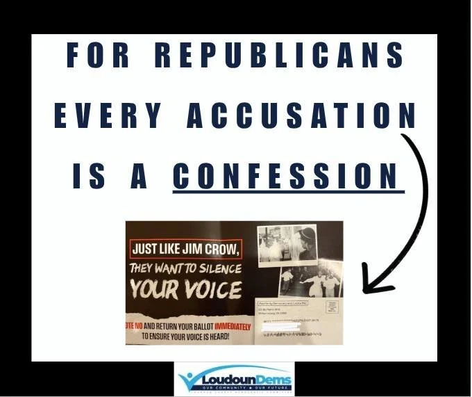 Every GOP accusation is a confession. While Republicans flood your mailbox with fliers claiming to protect representation, they are actually working to dismantle it. They&rsquo;ve hijacked the language of the Civil Rights Movement to hide their own a