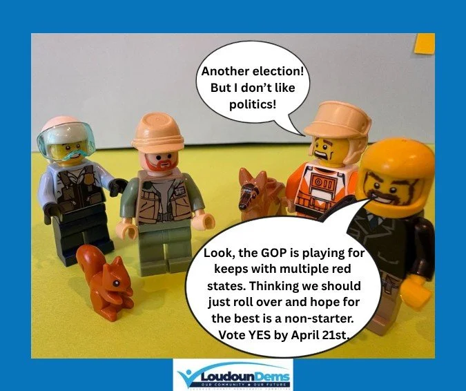 The GOP is redrawing maps in states like TX, FL, and OH to lock in a Republican House majority. If we don't act, we&rsquo;re essentially handing the White House the keys to unlimited power without any checks.

Virginia&rsquo;s redistricting amendment