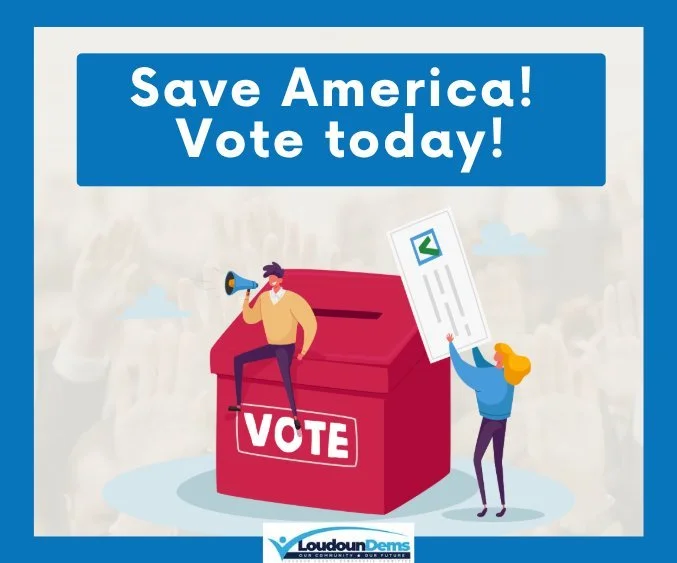 Leesburg voters: Early voting for the April 21st Special Election is now open! This is our chance to 'level the playing field' and restore fairness to Virginia&rsquo;s congressional maps before the 2026 midterms. By voting YES on the redistricting am