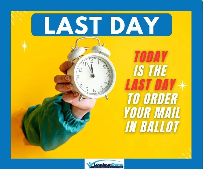 TIME IS UP: Today is the final deadline! 🚨

If you want to vote from home for the April 21st Special Election, you must request your mail-in ballot TODAY. This is the simplest way to ensure your "Vote Yes" on redistricting is locked in wit