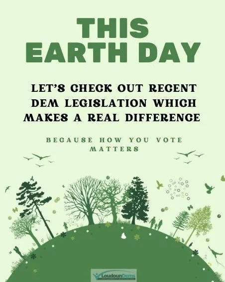 We've got something to celebrate this Earth Day with new Dem victories which save our planet and protect our future! Your Dem votes enables meaningful legislation like:

✅ Virginia is rejoining RGGI to fund flood protection! Every dollar from this pr