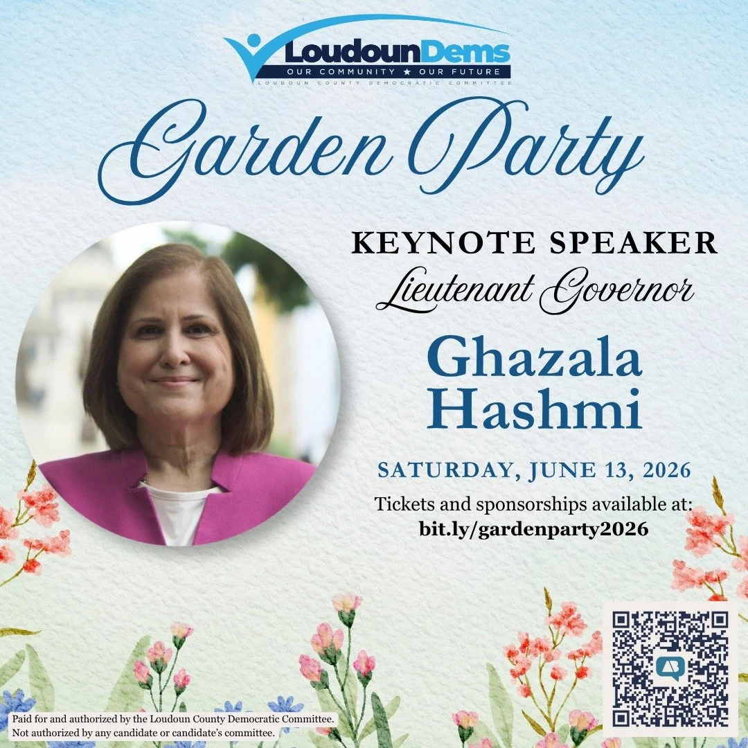 📣 ICYMI: We&rsquo;re honored to announce that Virginia Lieutenant Governor Ghazala Hashmi will be the keynote speaker at the LCDC Garden Party on June 13! 🌸💙

Lt. Gov. Hashmi made history as the first Muslim woman to serve in statewide office in t