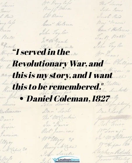 Two men, both from Loudoun County. Two completely different realities. Yet during the Revolutionary War, both fought under the same flag. 

Loudoun County history reminds us that the fight for independence was fought by a diverse tapestry of people, 