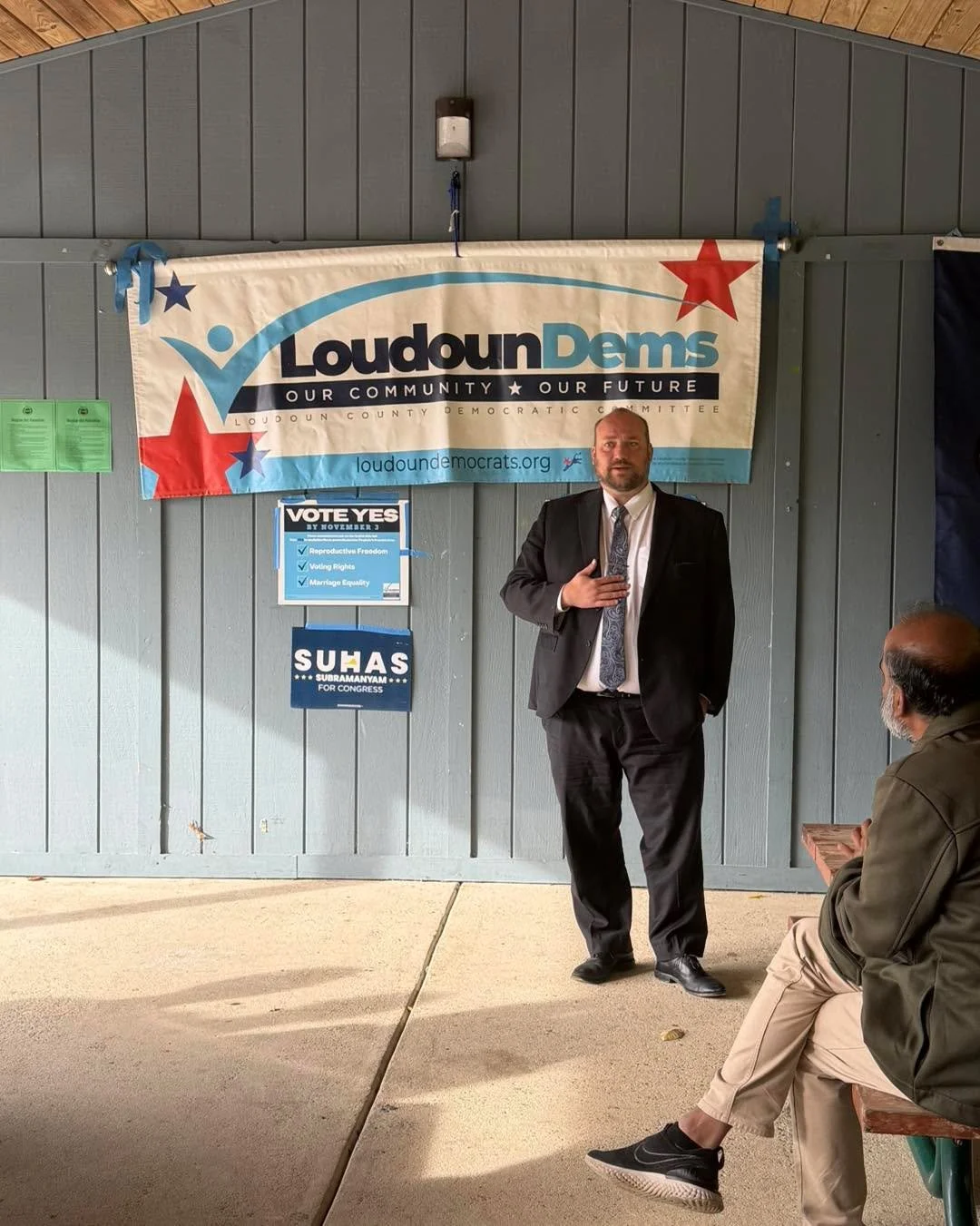 What a great time at our first canvass launch of the day in support of voting rights! 🗳️ Amendment 3 will automatically restore the voting rights of people convicted of felonies who have completed their sentences, which will help them on the path to