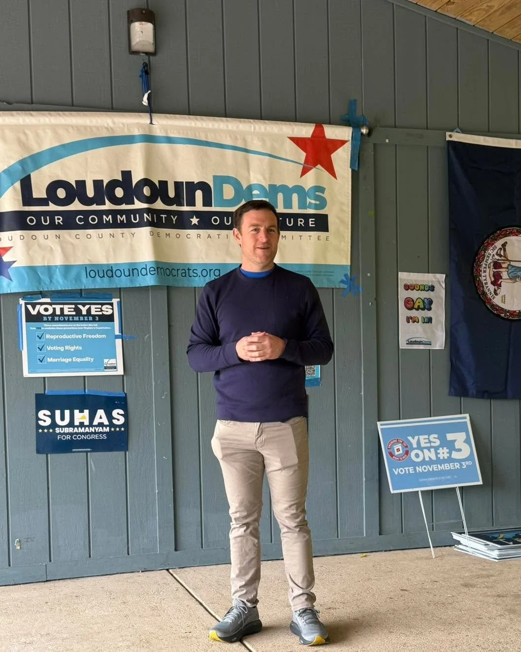 Another great canvass launch in the books! Enshrining marriage equality in Virginia&rsquo;s constitution will mean that no matter what happens at the federal level, you can still marry who you love and have that marriage recognized.

Canvassers are o
