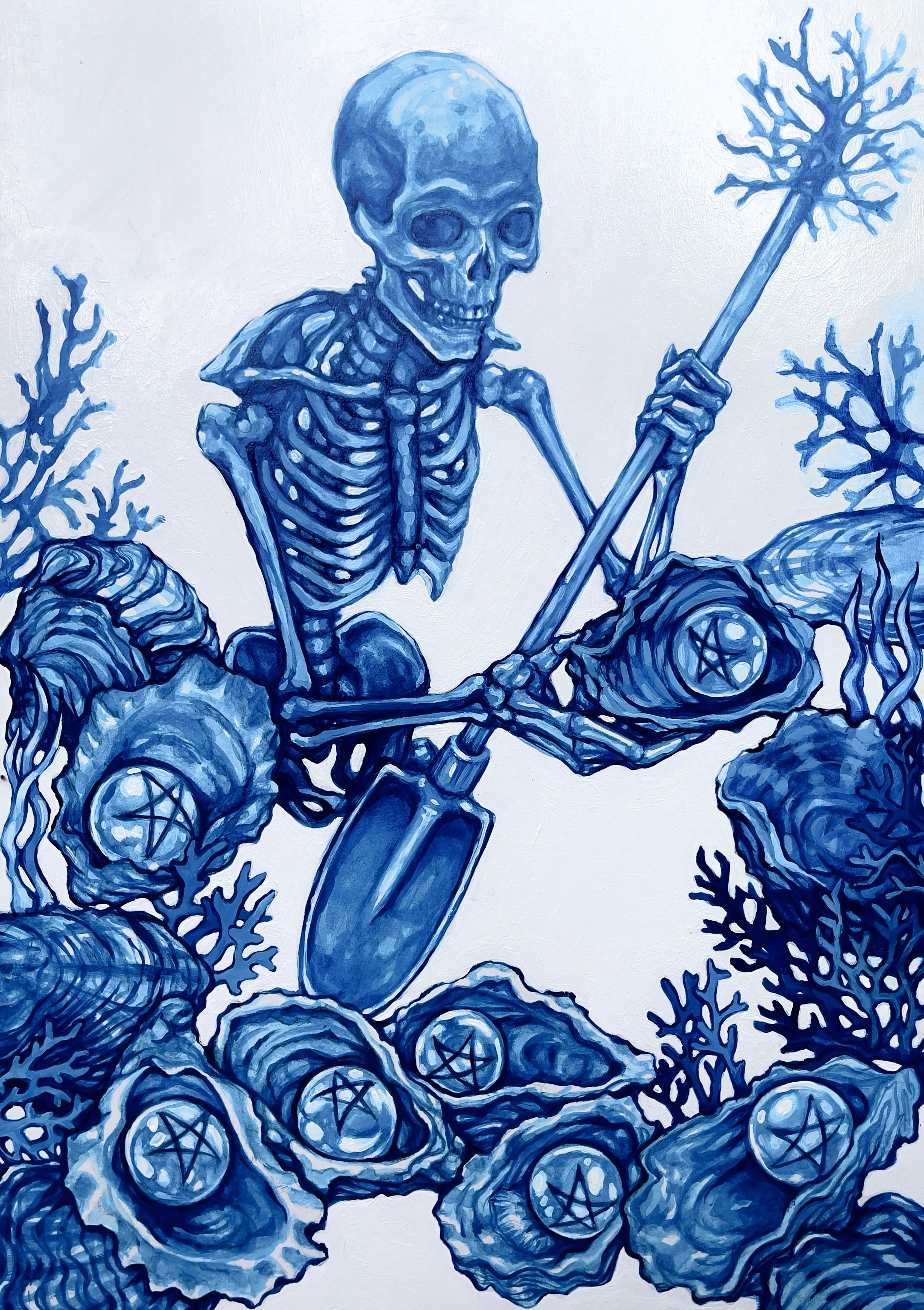  Seven Of Pentacles - HC Tarot Deck 2024  