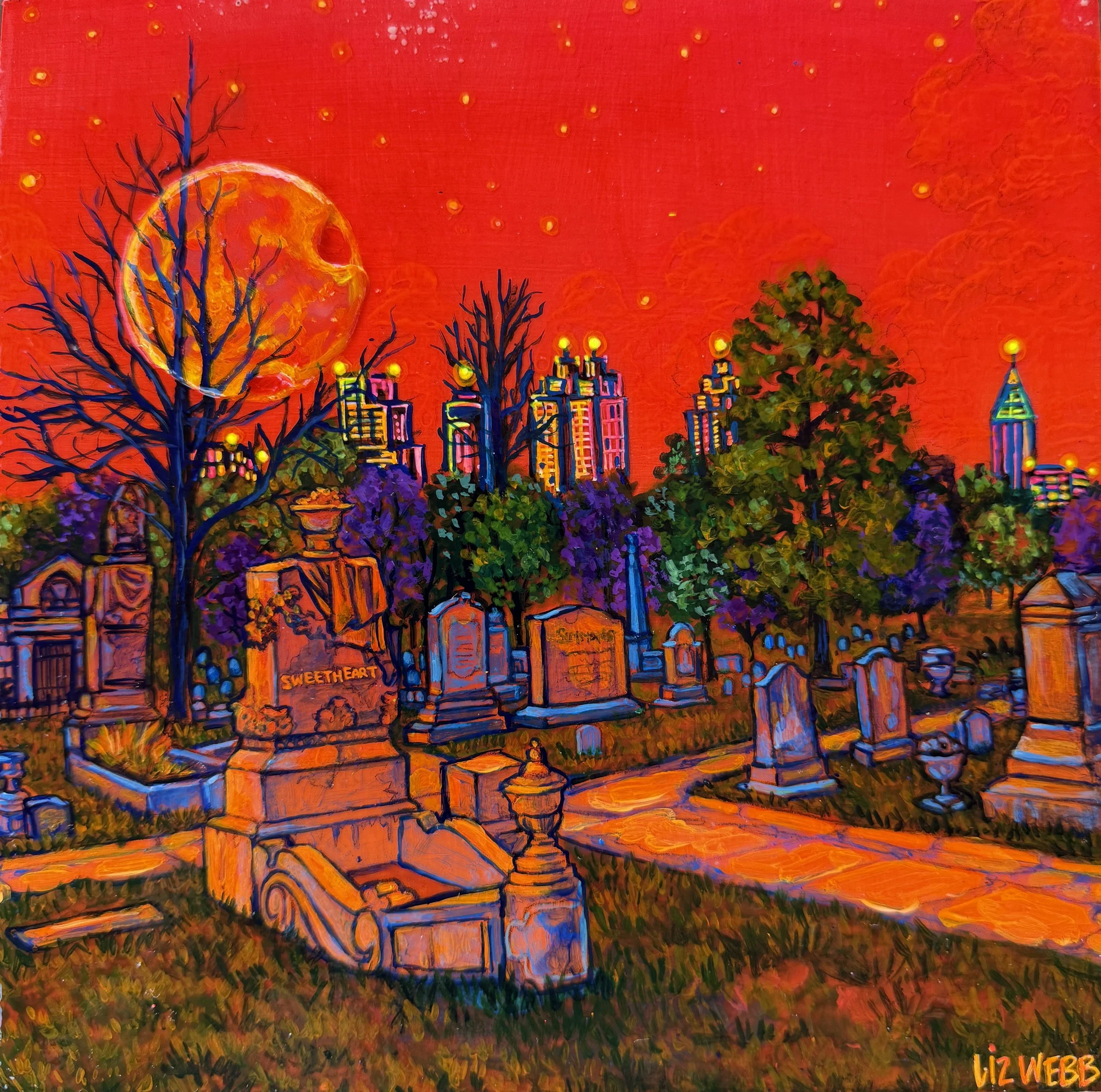  City with a View - Available at Cat Eye Creative Gallery   