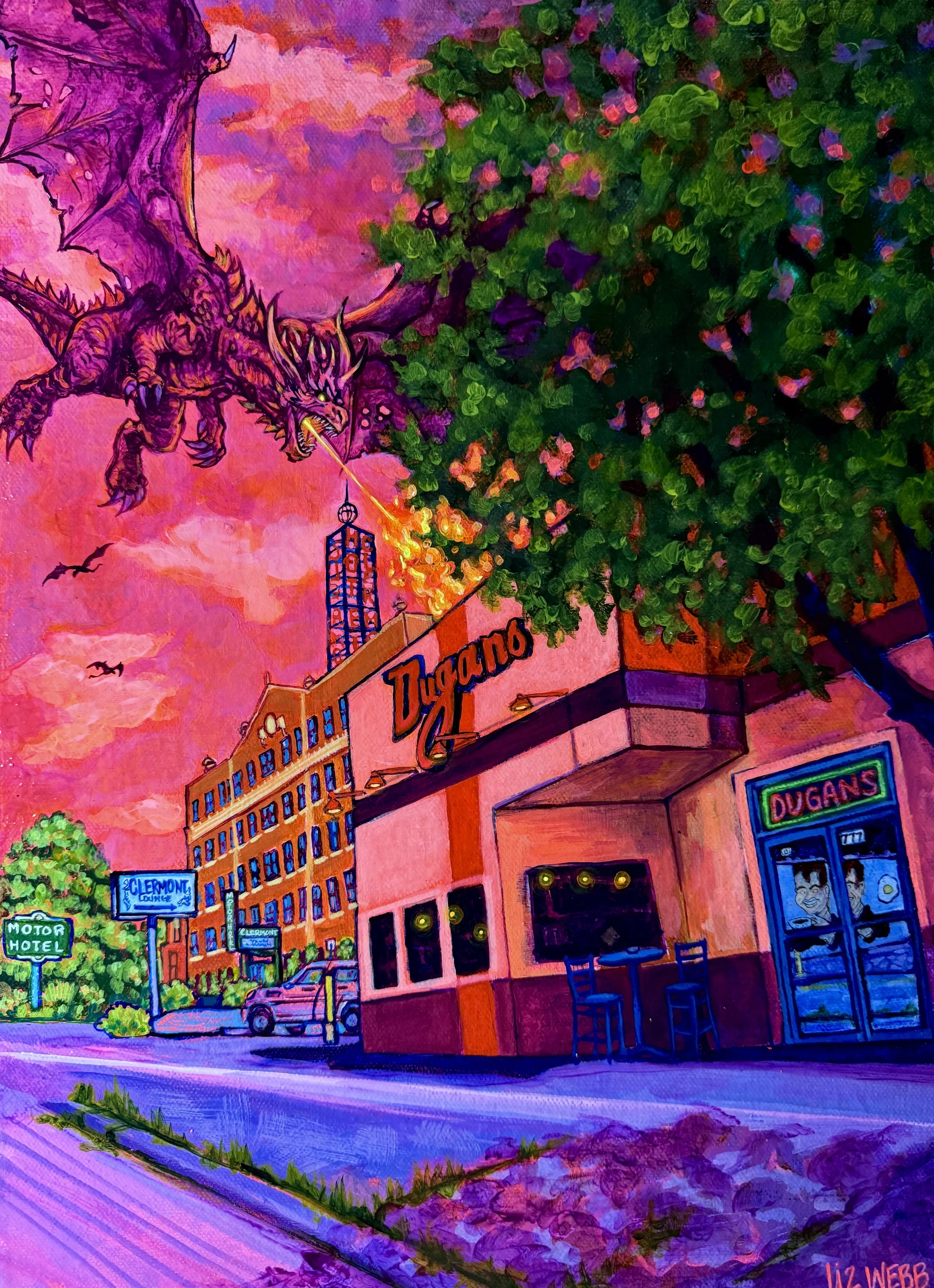  Dugans & Dragons - Available at Old Rabbit Gallery Atlanta   