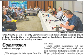 JHNG Coverage of the League of Women Voters Debate