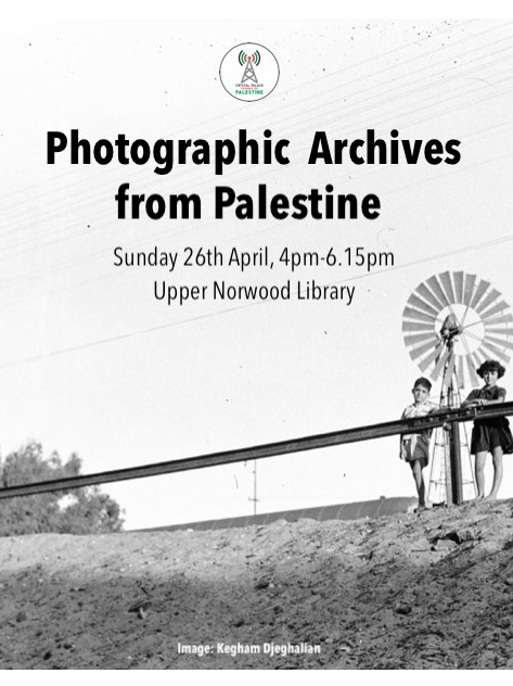 Photographic Archives from Palestine