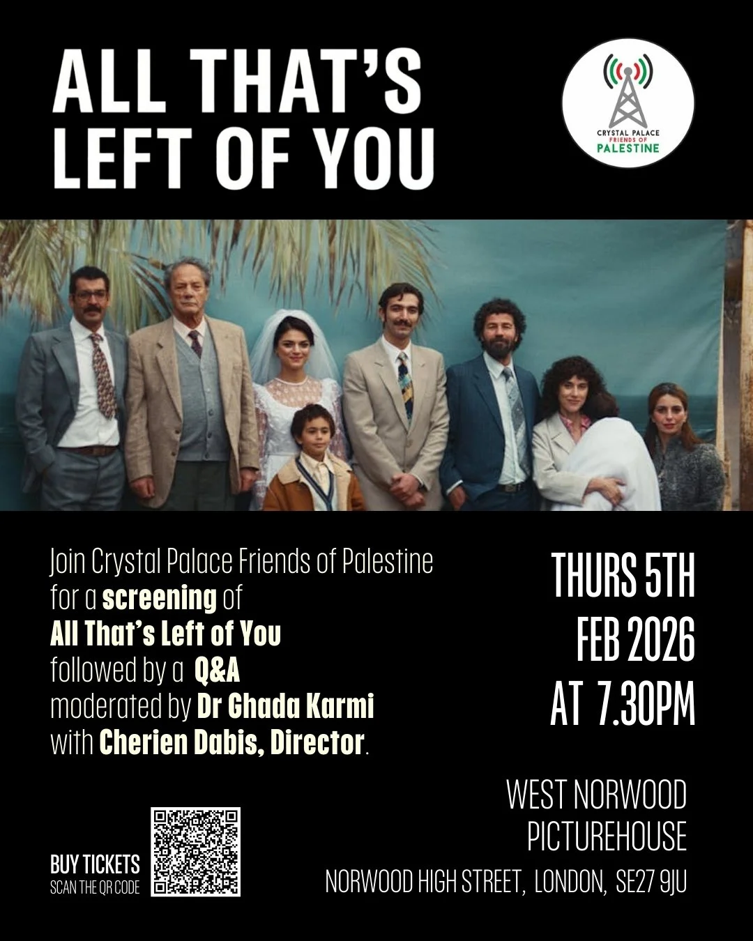 All That's Left of You Screening and Director Q&A