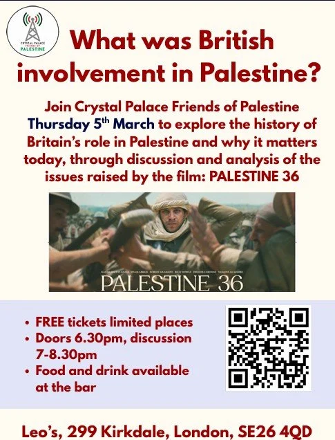 Education Session: What was British involvement in Palestine?