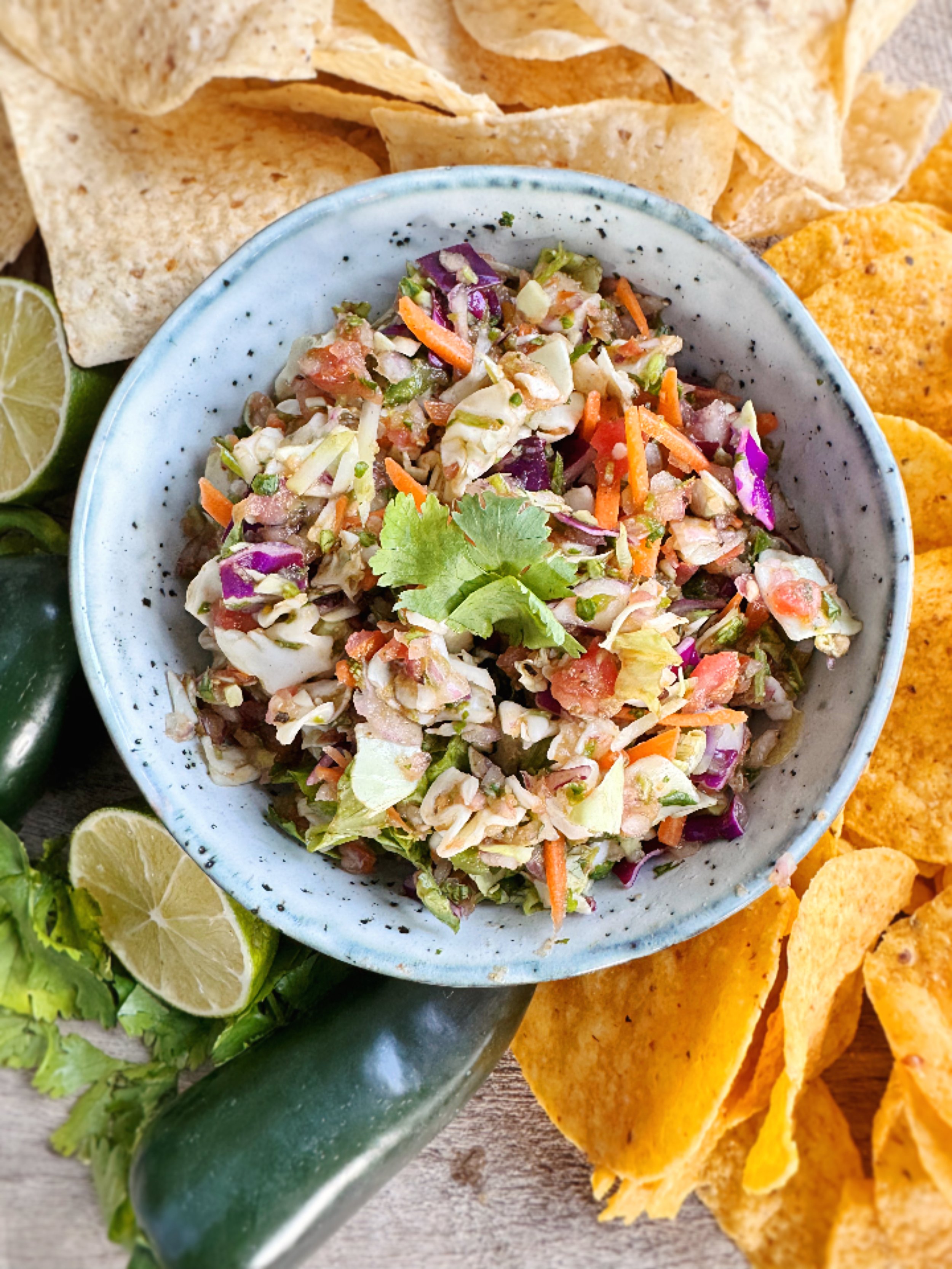 MEXICAN CABBAGE PICO DE GALLO