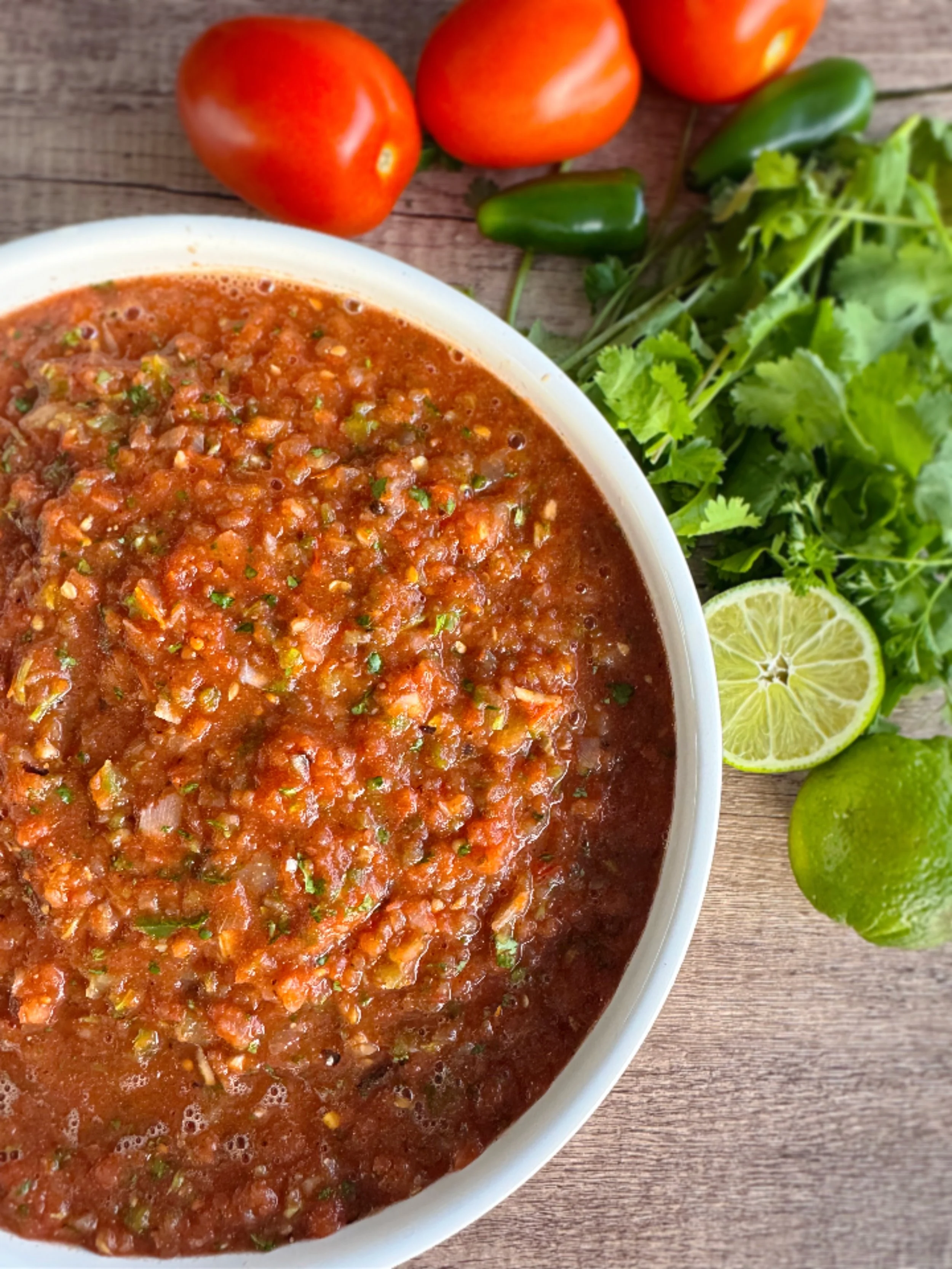 10 MINUTE RESTAURANT STYLE FIRE ROASTED SALSA