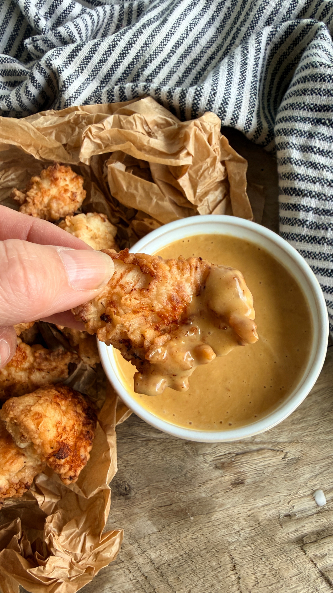 COPYCAT CHICK-FIL-A NUGGETS & SAUCE