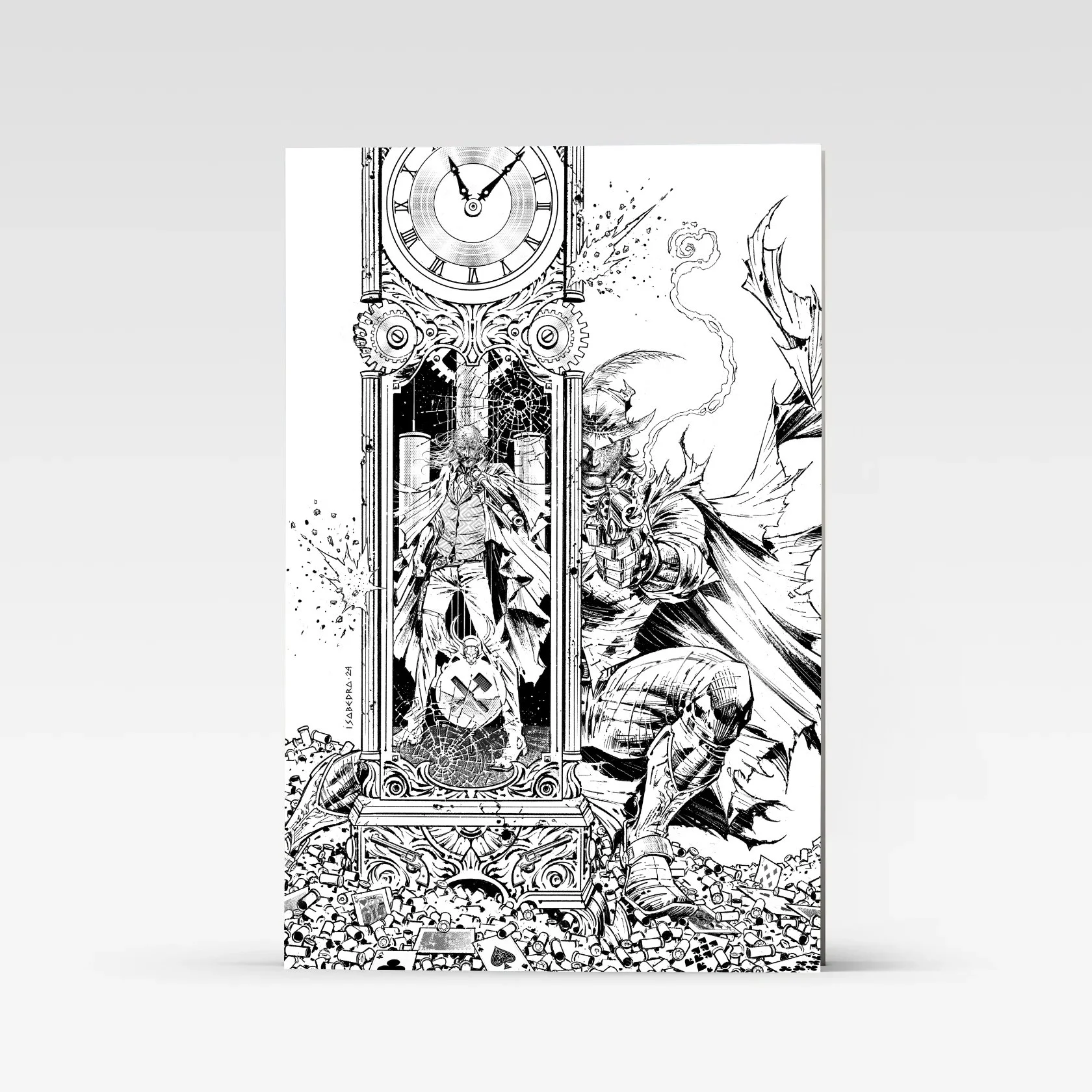 No Strings issue #1 B/W Virgin Cover