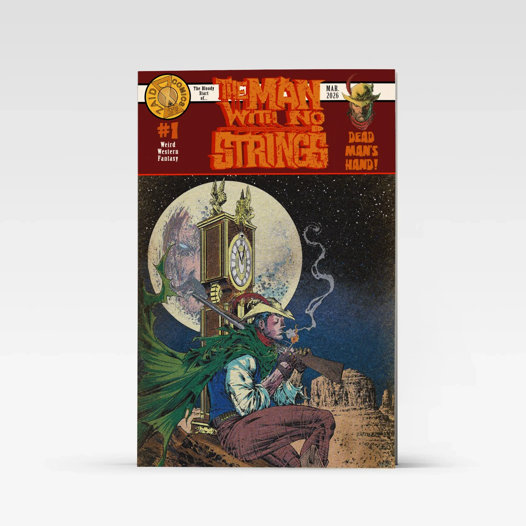 No Strings #1 Retro Variant (Newsprint)