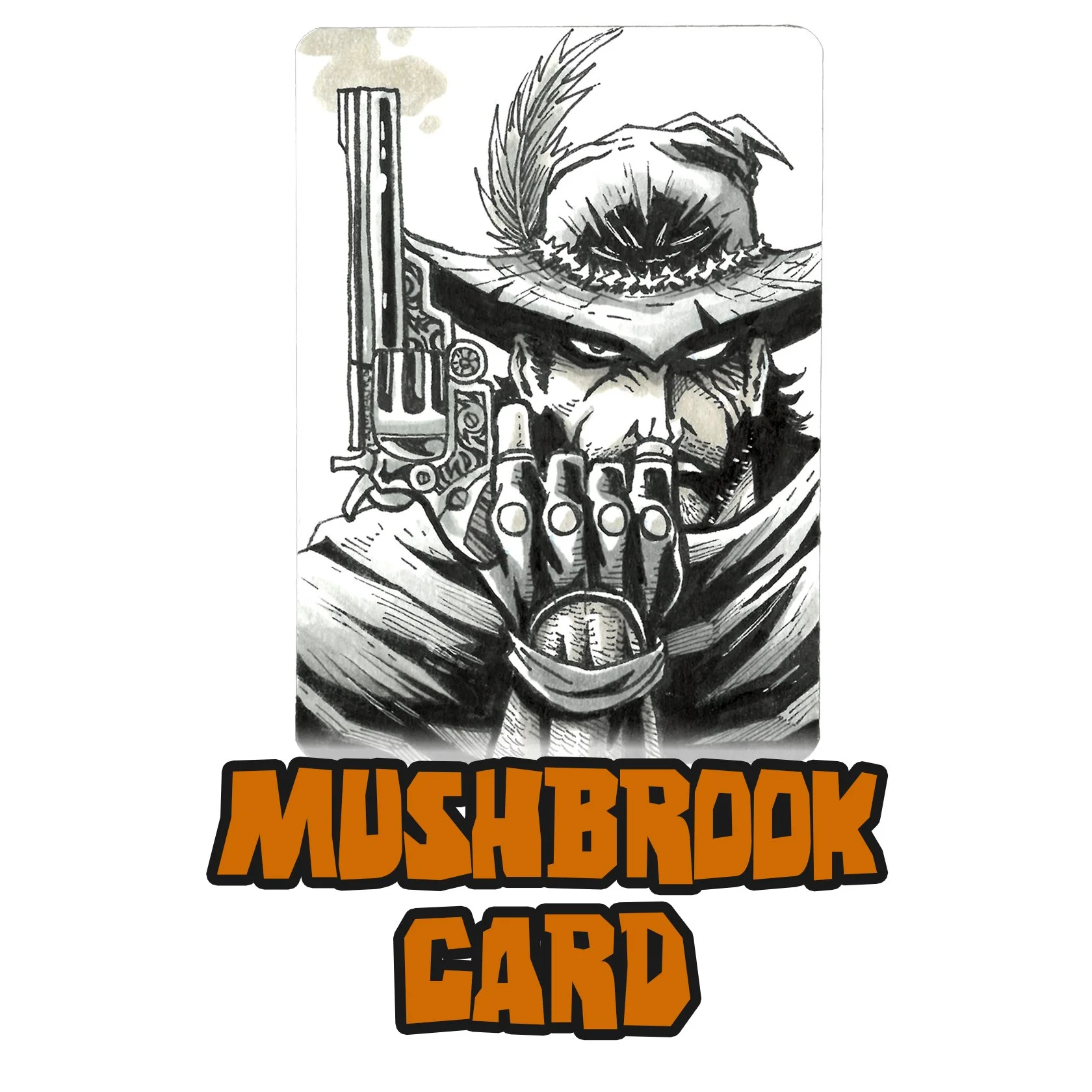 Mushbrook Trigun Sketch Card