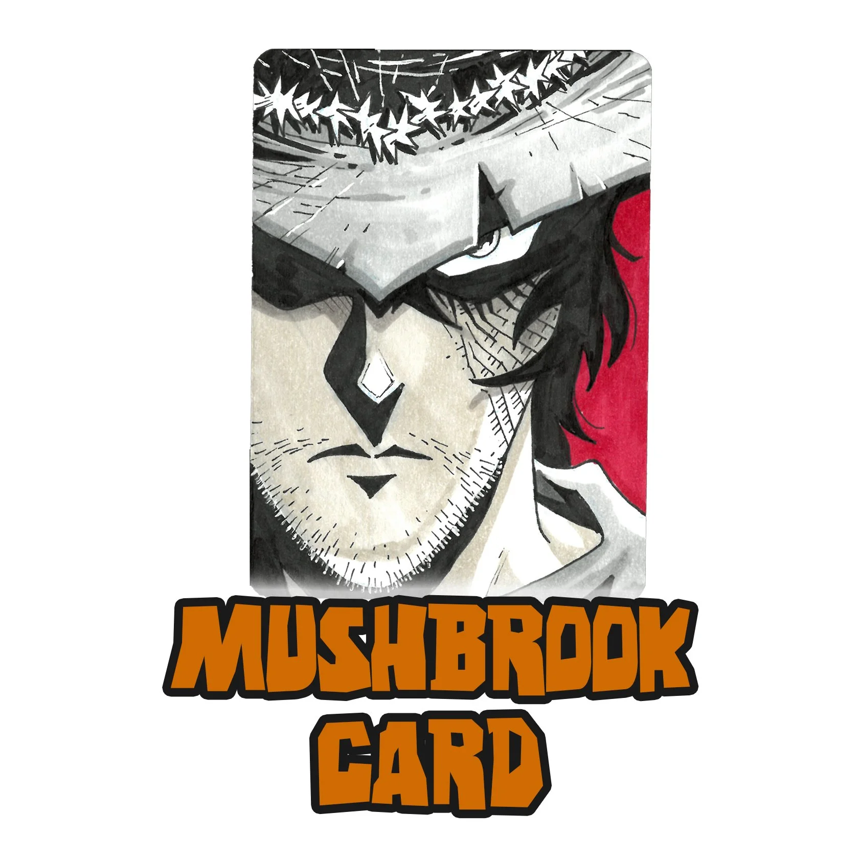 Mushbrook Anime Sketch Card