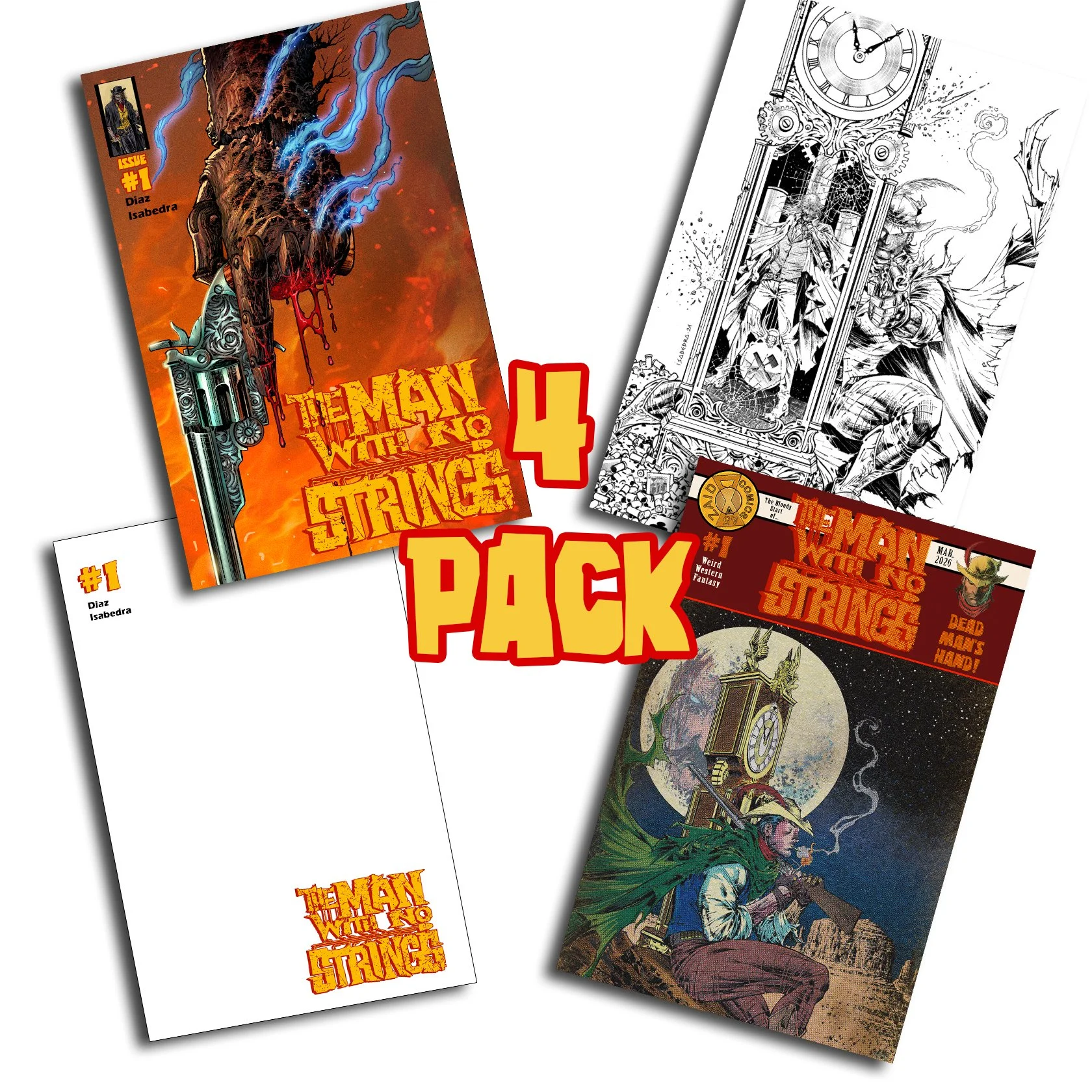 All 4 Covers issue 1