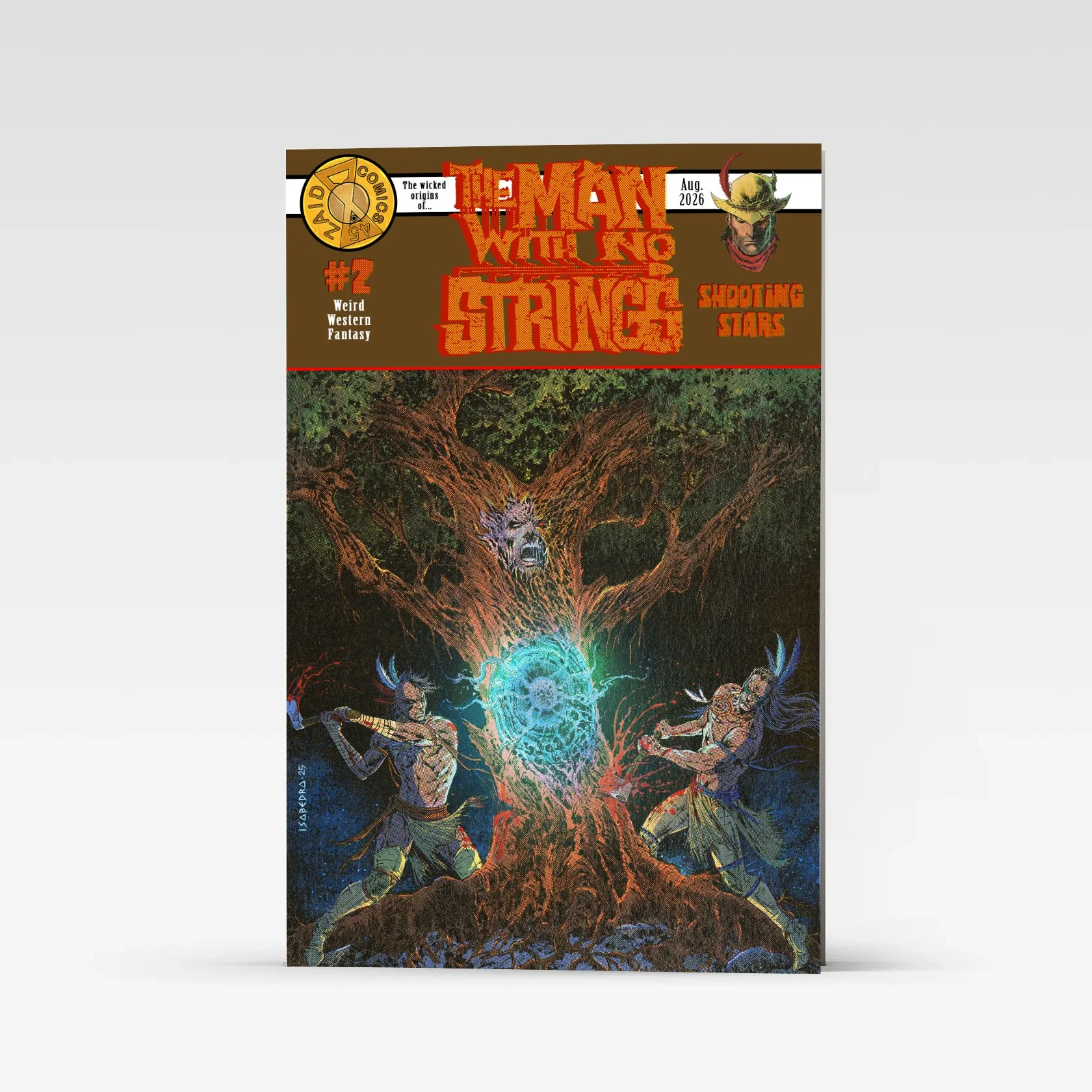 No Strings #2 Retro Variant (Newsprint)