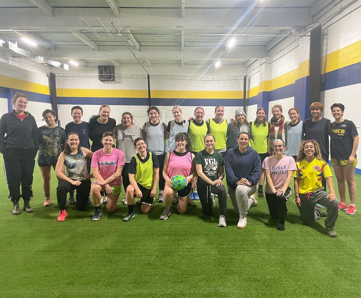 So grateful for all our new players!! And thrilled that QSL is back in action for indoor season.

Hit us up if we missed your tag. 🏷️ 

Don&rsquo;t forget: we&rsquo;re not playing next week and we&rsquo;re sold out the week after. If you missed your